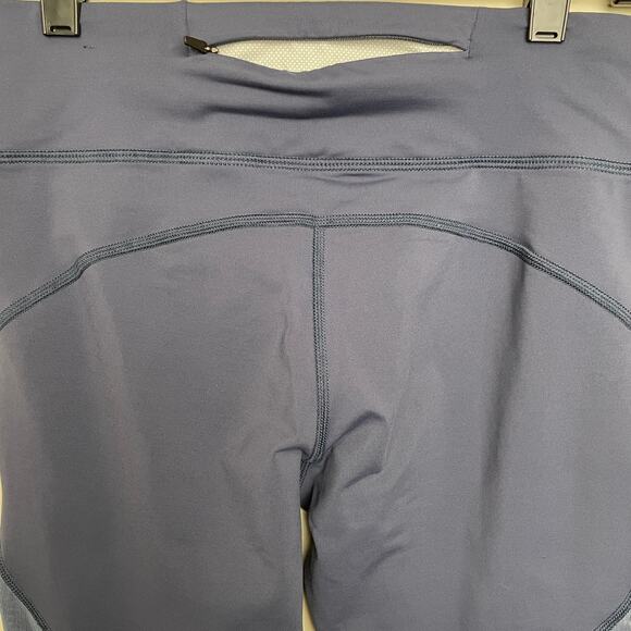 NIKE Dri-fit Running Yoga Exercise Leggings Drawstring Hidden Pocket Mesh Detail - Picture 7 of 14